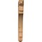 Ekena Millwork Merced Craftsman Smooth Bracket, Western Red Cedar, 3 1/2"W x 24"D x 32"H BKT04X24X32MRC04SWR - alternate 2